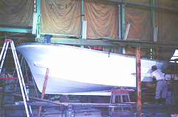 26豊漁丸 表改造 表部、後部ドッキング